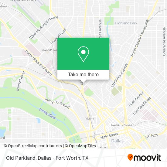 Old Parkland map