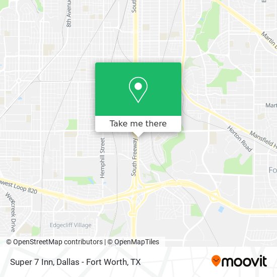 Super 7 Inn map