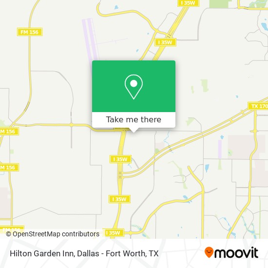 Hilton Garden Inn map