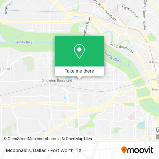 Mcdonald's map