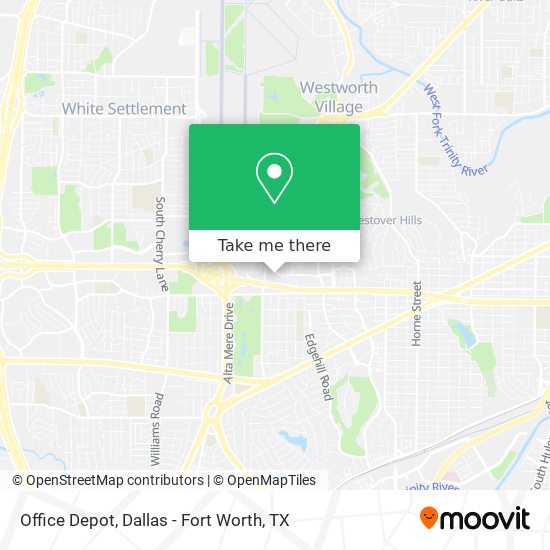Office Depot map