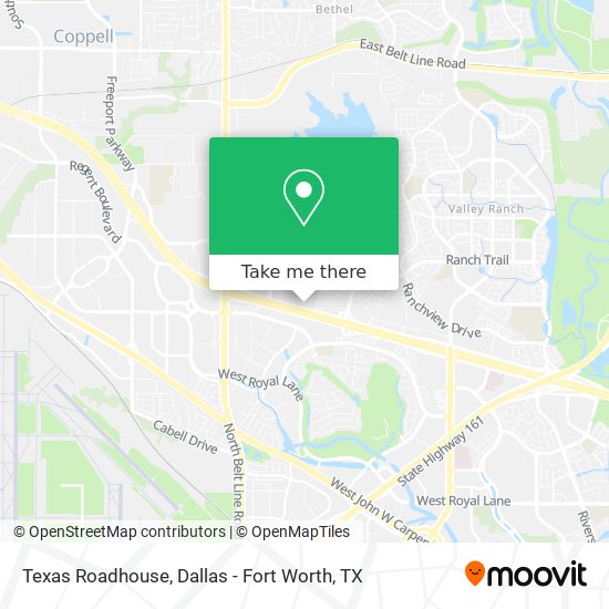 Directions To Texas Roadhouse From Here How To Get To Texas Roadhouse In Irving By Bus Or Light Rail?