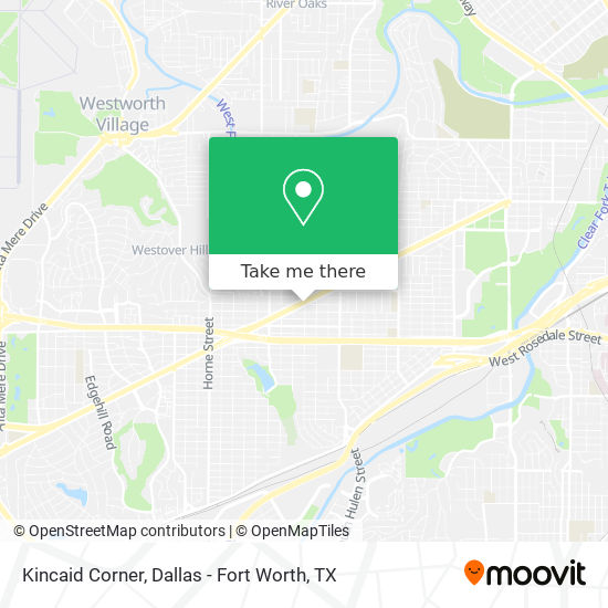 Kincaid Corner map