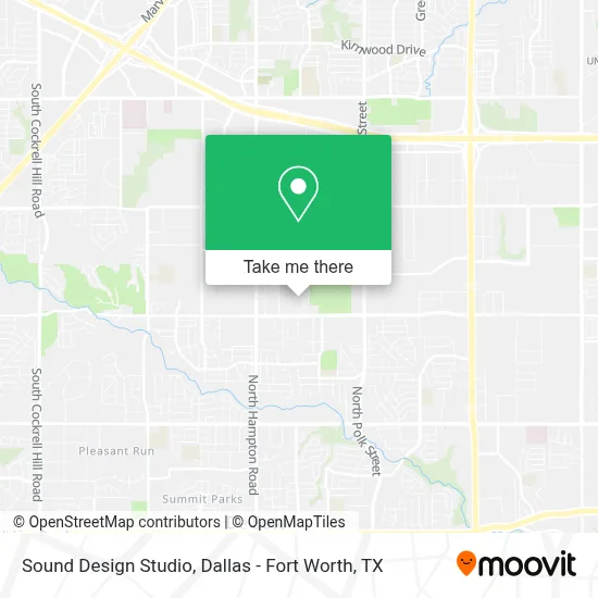 Sound Design Studio map