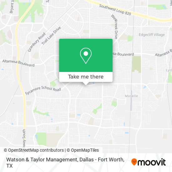 Mapa de Watson & Taylor Management