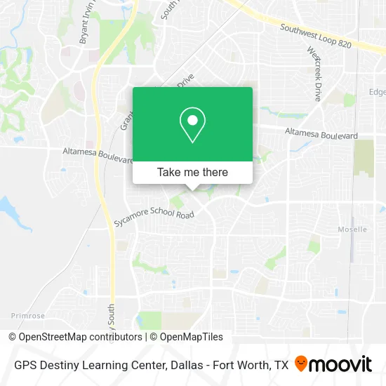 Mapa de GPS Destiny Learning Center