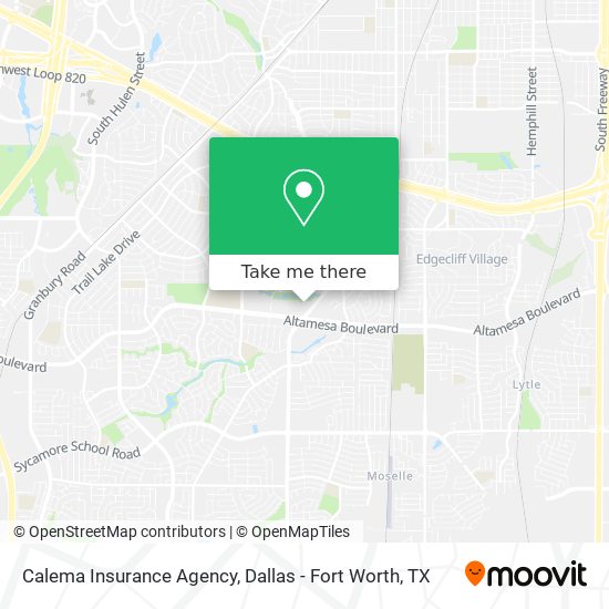 Calema Insurance Agency map