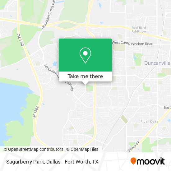 Mapa de Sugarberry Park