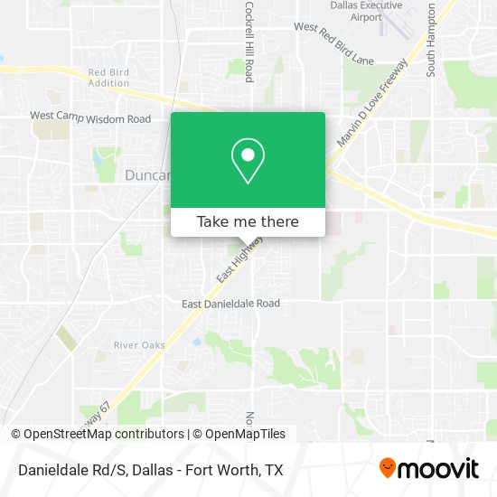Mapa de Danieldale Rd/S