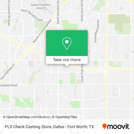 PLS Check Cashing Store map