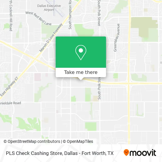 PLS Check Cashing Store map