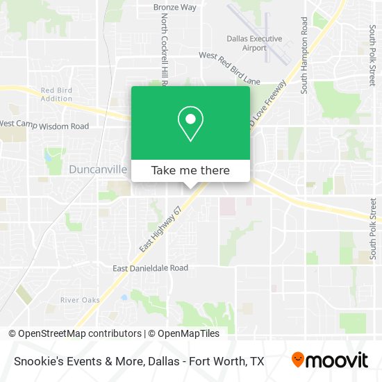 Snookie's Events & More map
