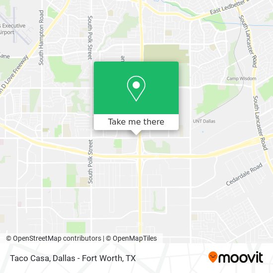 Taco Casa map