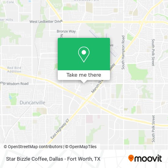 Star Bizzle Coffee map