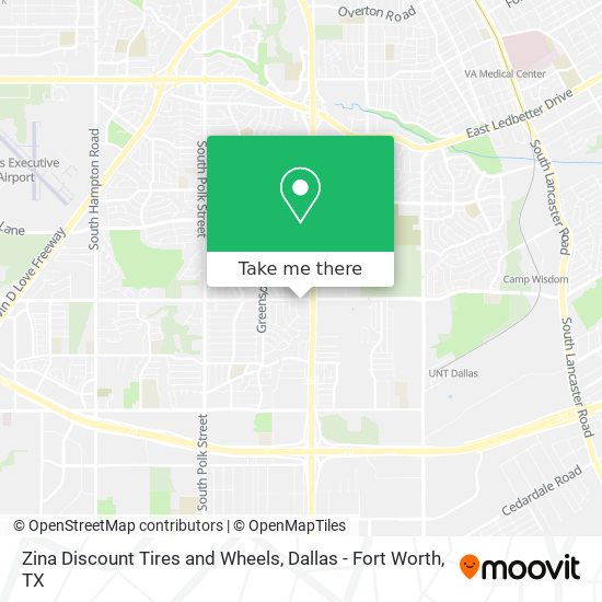 Zina Discount Tires and Wheels map