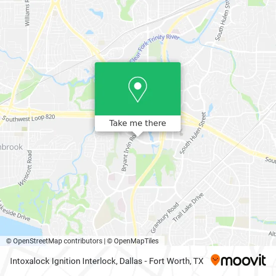 Intoxalock Ignition Interlock map