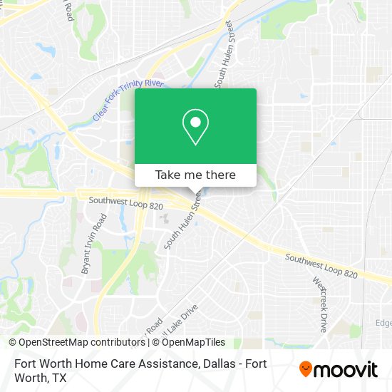 Mapa de Fort Worth Home Care Assistance