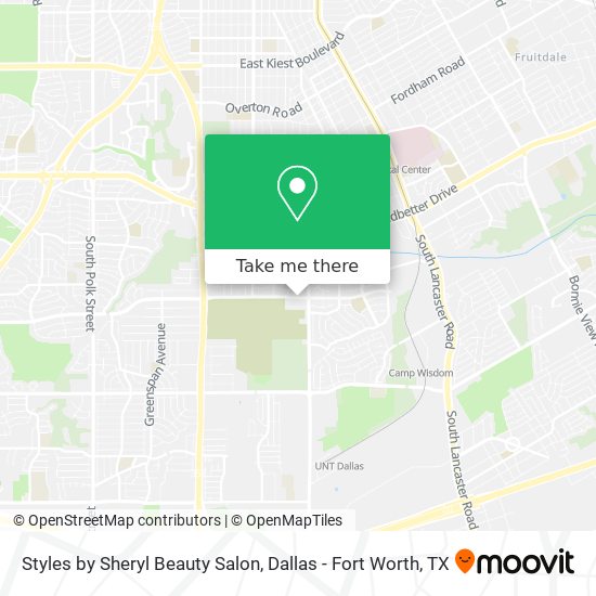 Styles by Sheryl Beauty Salon map