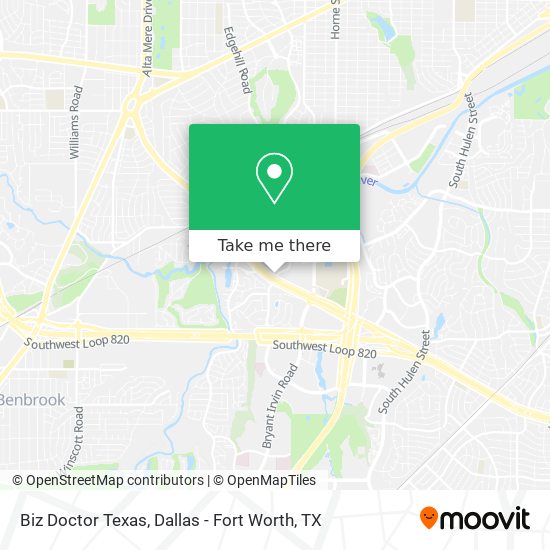 Biz Doctor Texas map