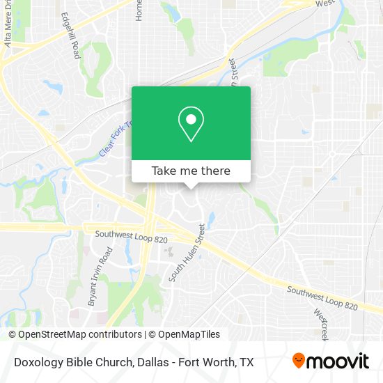 Mapa de Doxology Bible Church