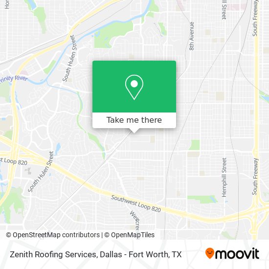 Zenith Roofing Services map