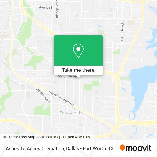 Mapa de Ashes To Ashes Cremation