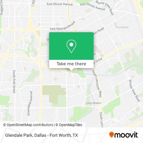 Mapa de Glendale Park