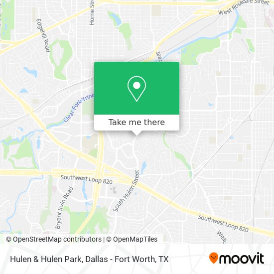 Mapa de Hulen & Hulen Park