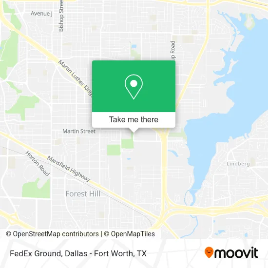 FedEx Ground map