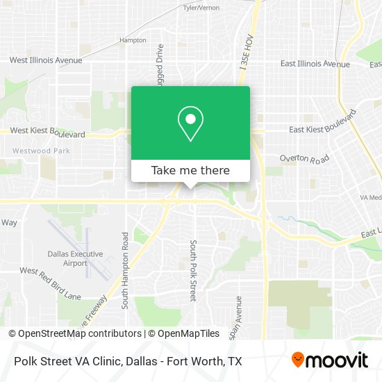 Polk Street VA Clinic map