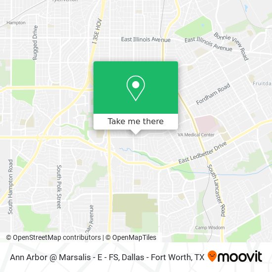 Ann Arbor @ Marsalis - E - FS map