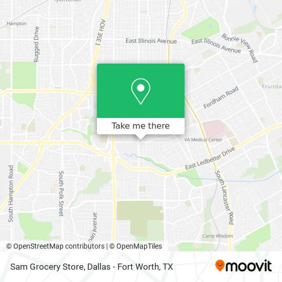 Sam Grocery Store map
