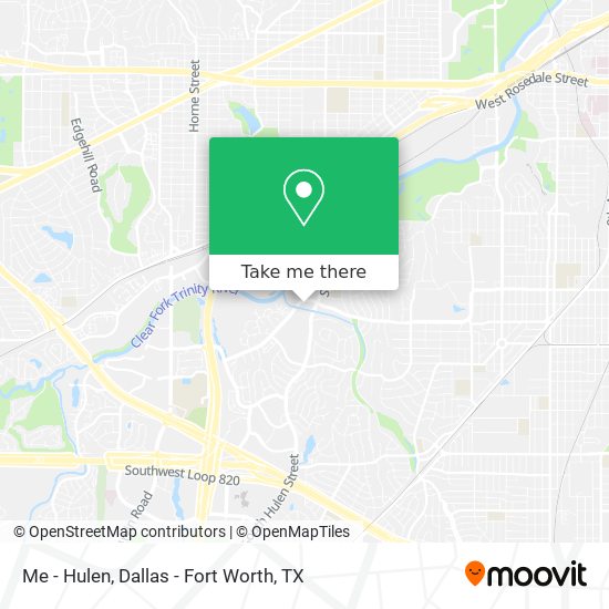 Me - Hulen map