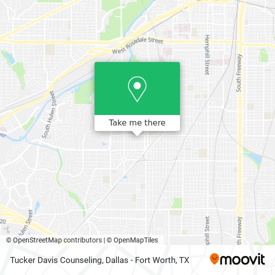 Tucker Davis Counseling map