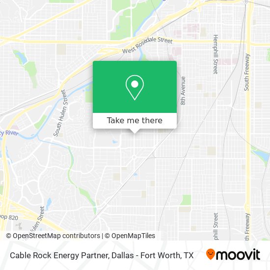 Cable Rock Energy Partner map