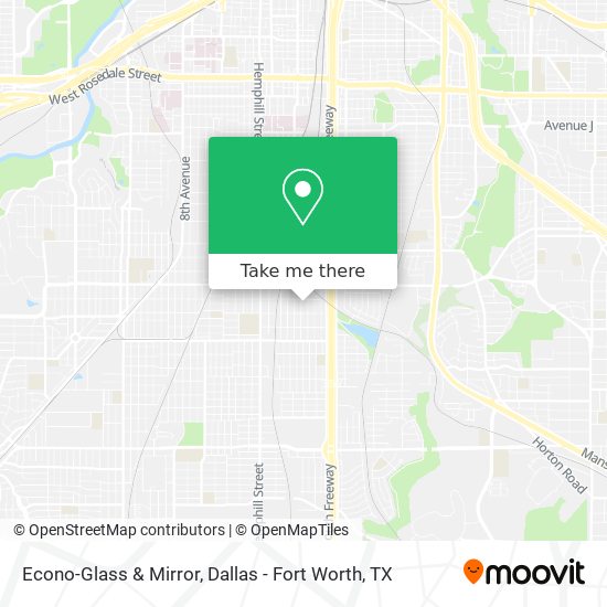 Econo-Glass & Mirror map