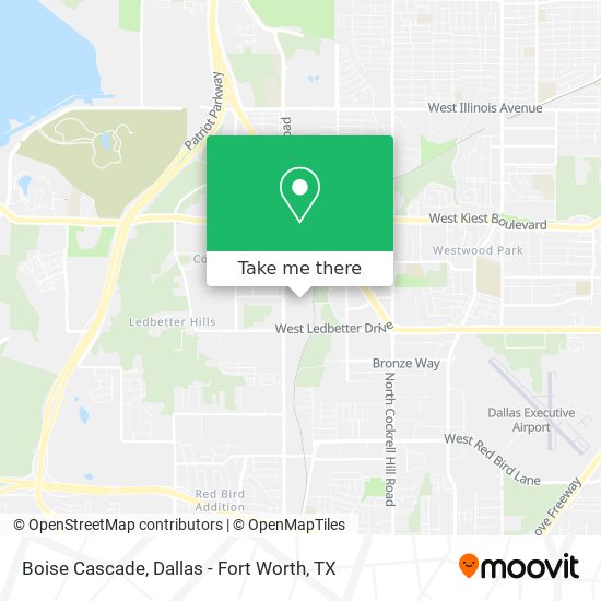 Boise Cascade map