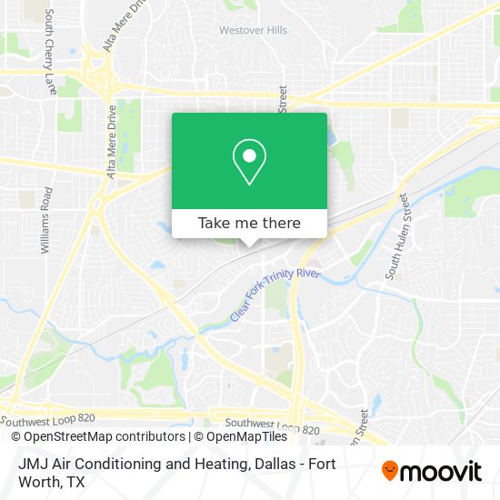 Mapa de JMJ Air Conditioning and Heating