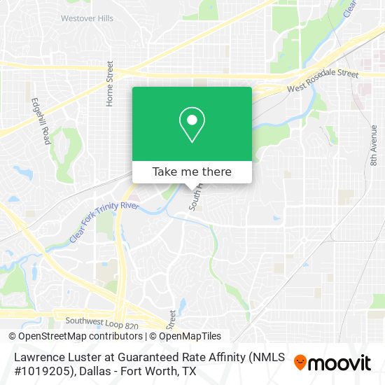 Lawrence Luster at Guaranteed Rate Affinity (NMLS #1019205) map