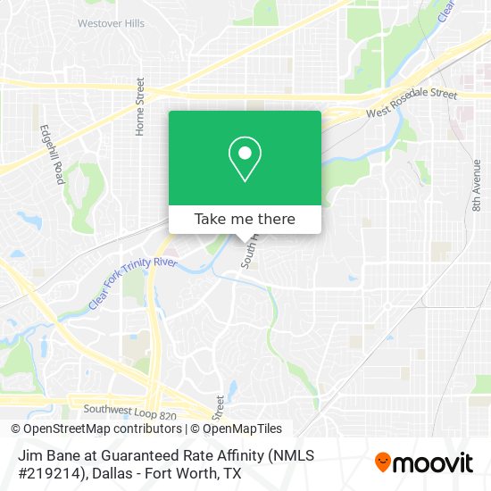 Jim Bane at Guaranteed Rate Affinity (NMLS #219214) map