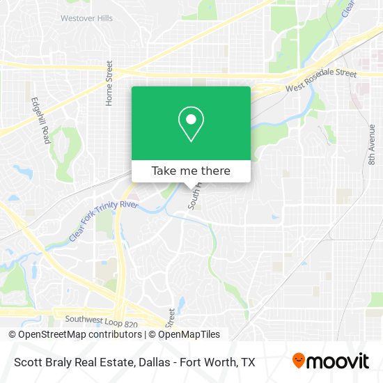 Scott Braly Real Estate map