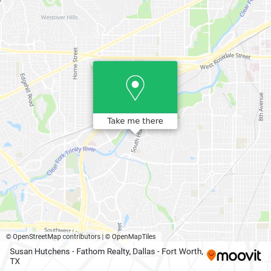 Susan Hutchens - Fathom Realty map