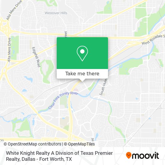 White Knight Realty A Division of Texas Premier Realty map