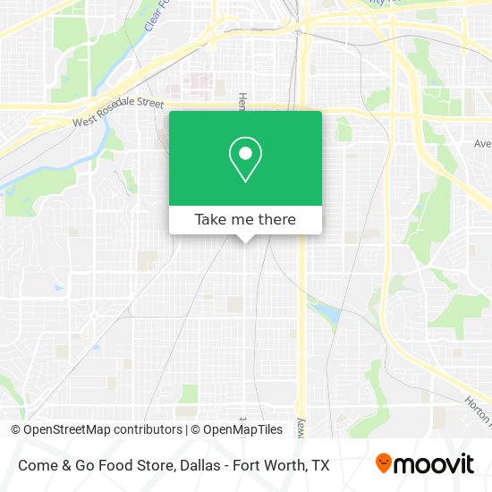 Mapa de Come & Go Food Store