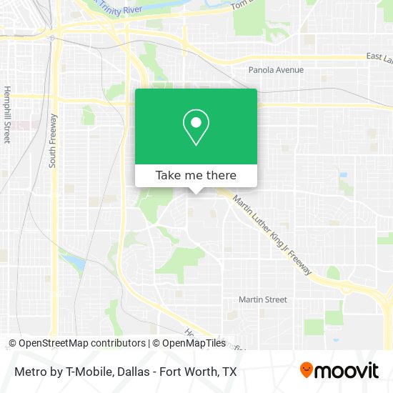 Mapa de Metro by T-Mobile