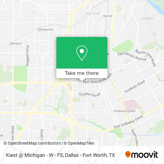 Kiest @ Michigan - W - FS map