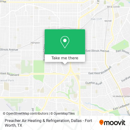 Preacher Air Heating & Refrigeration map