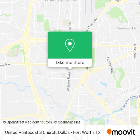 United Pentecostal Church map