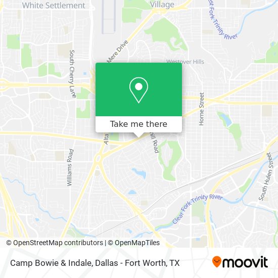 Mapa de Camp Bowie & Indale