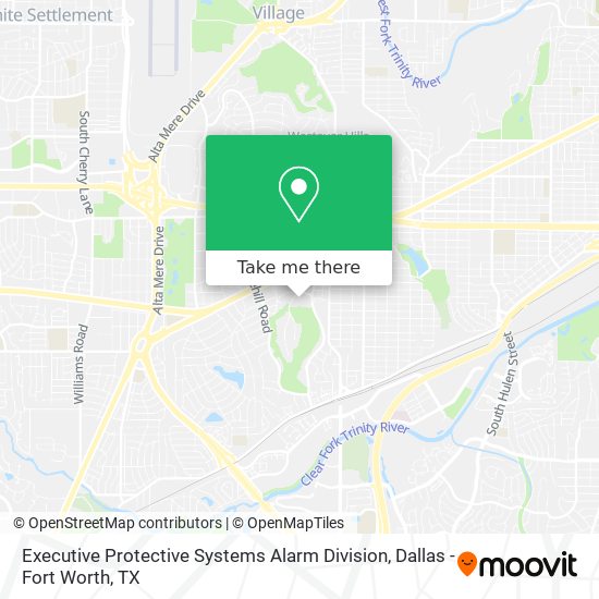 Mapa de Executive Protective Systems Alarm Division